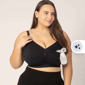 NWT Kindred Bravely Sublime hands free Nursing/Pumping Bra Size L Busty